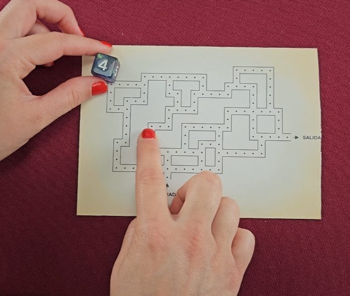 hands playing